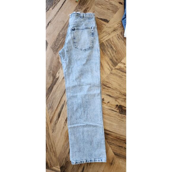 Social Tourist Low Rise Ripped Acid Washed Jeans Sz W26 - Picture 3 of 11